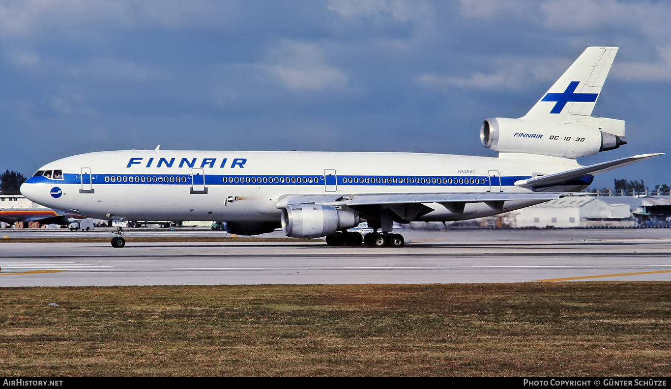 Aircraft Photo of N345HC | McDonnell Douglas DC-10-30 | Finnair | AirHistory.net #193853