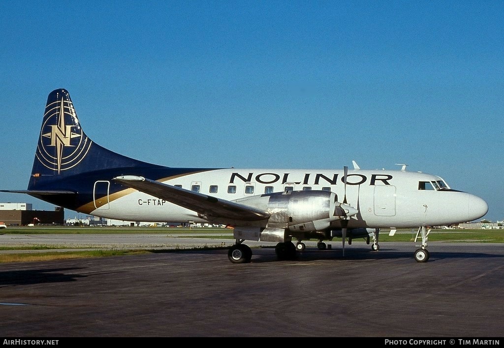 Aircraft Photo of C-FTAP | Convair 580 | Nolinor Aviation | AirHistory.net #193862
