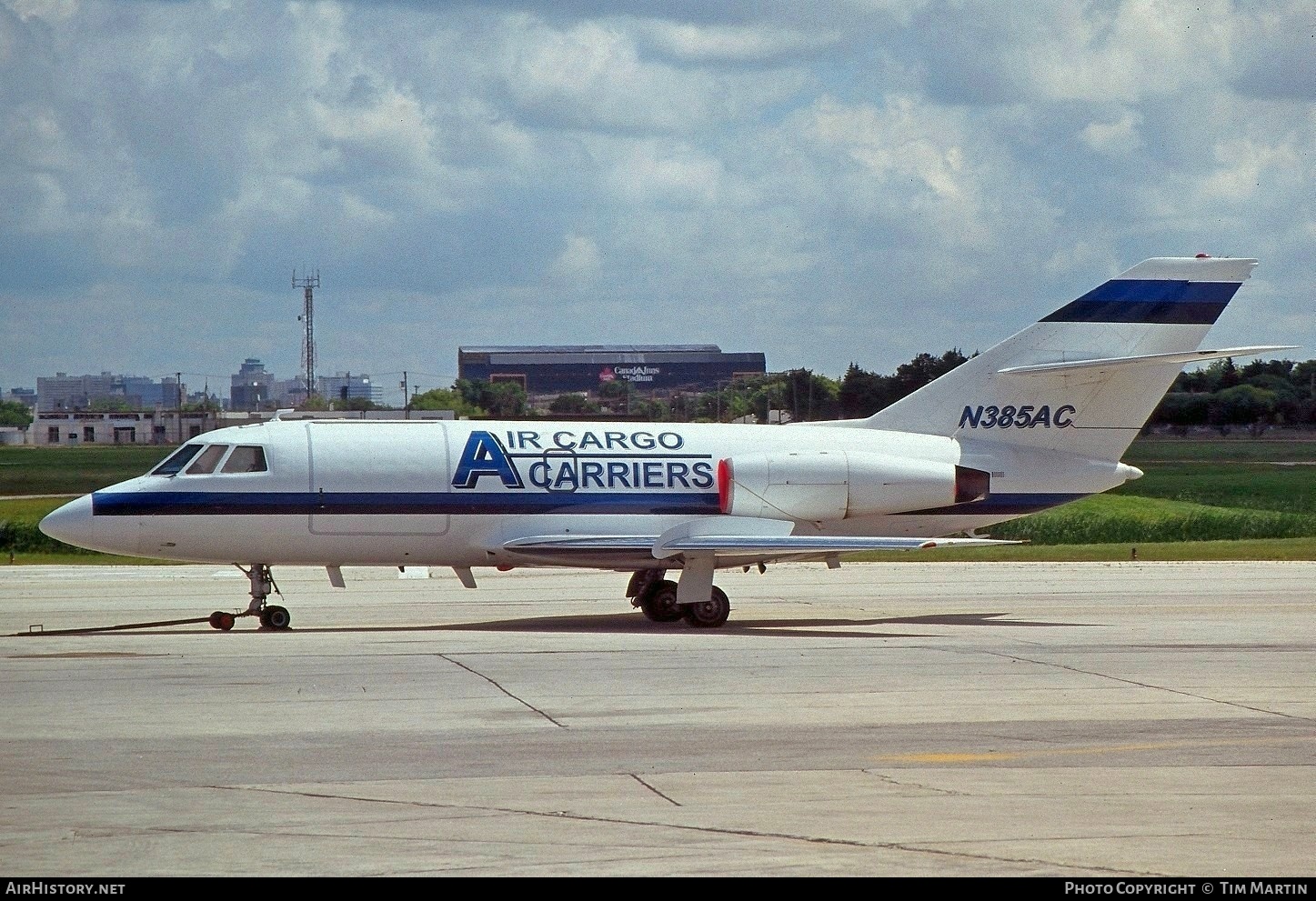 Aircraft Photo of N385AC | Dassault Falcon 20C | Air Cargo Carriers | AirHistory.net #193863