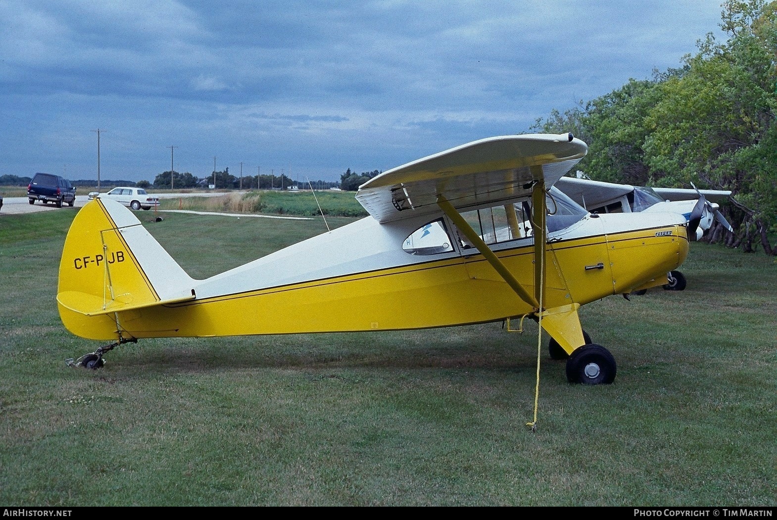 Aircraft Photo of CF-PJB | Piper PA-16 Clipper | AirHistory.net #193870