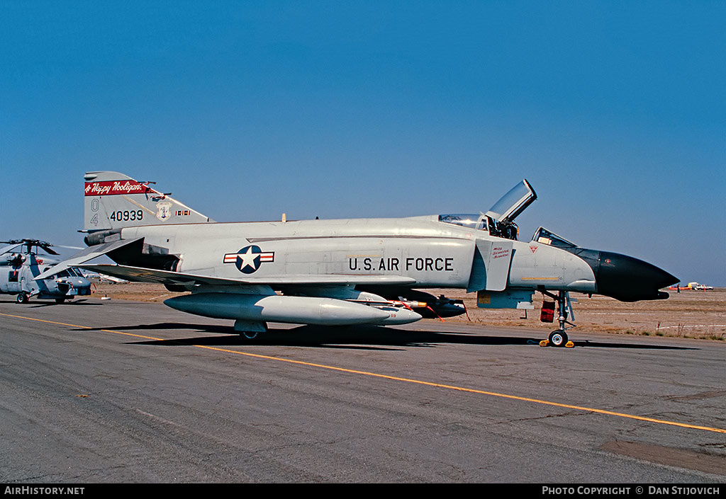 Aircraft Photo of 64-0939 / 40939 | McDonnell Douglas F-4D Phantom II | USA - Air Force | AirHistory.net #193875