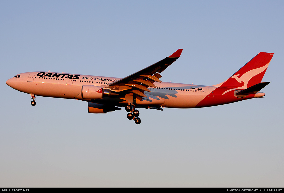 Aircraft Photo of F-WWKN | Airbus A330-202 | Qantas | AirHistory.net #193888