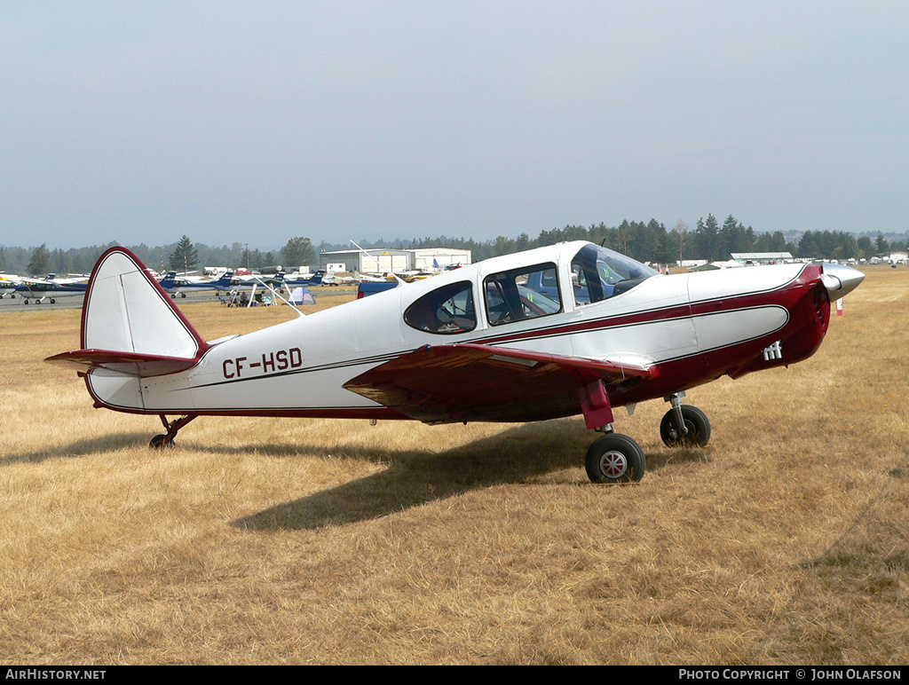 Aircraft Photo of CF-HSD | Temco GC-1B Swift | AirHistory.net #193892