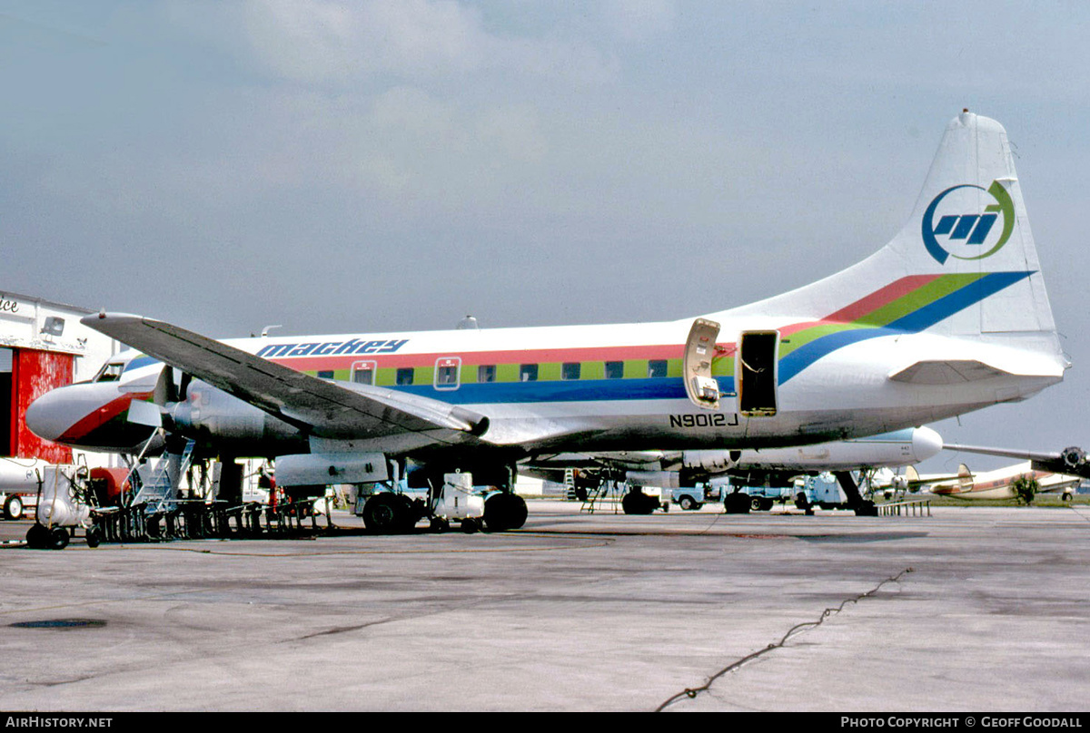 Aircraft Photo of N9012J | Convair 580 | Mackey International Airlines | AirHistory.net #193908