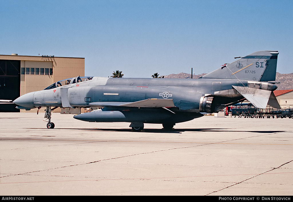Aircraft Photo of 66-7725 / 67725 | McDonnell Douglas F-4D Phantom II | USA - Air Force | AirHistory.net #193952
