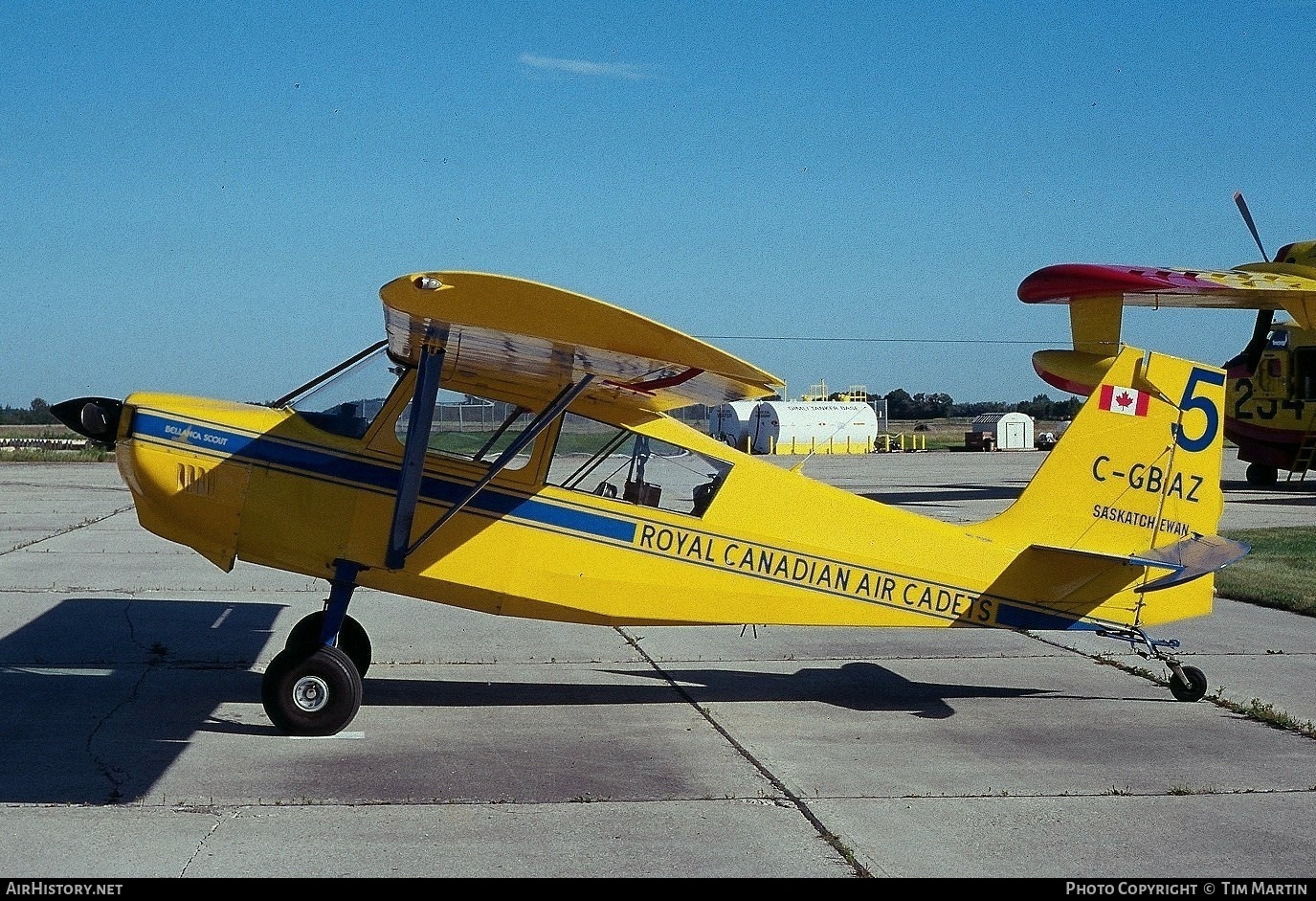 Aircraft Photo of C-GBAZ | Bellanca 8GCBC Scout | Royal Canadian Air Cadets | AirHistory.net #193955