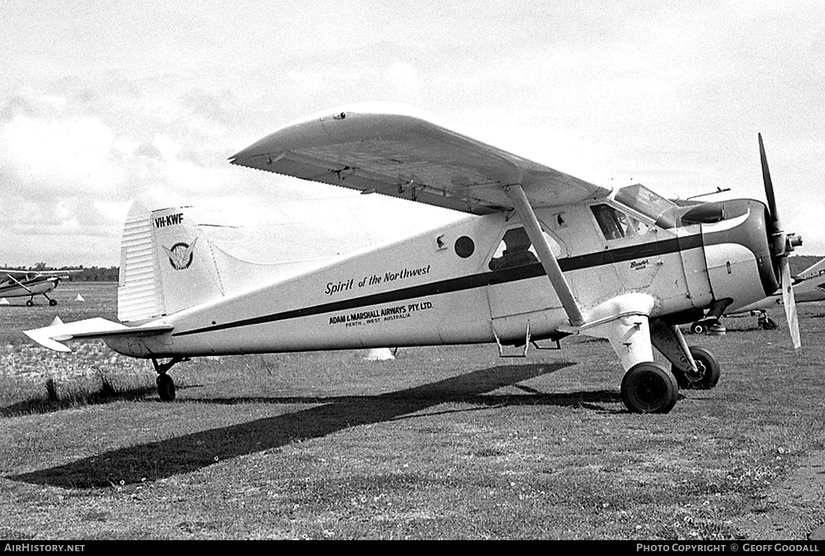 Aircraft Photo of VH-KWF | De Havilland Canada DHC-2 Beaver Mk.1 | Adam and Marshall Airways | AirHistory.net #193963