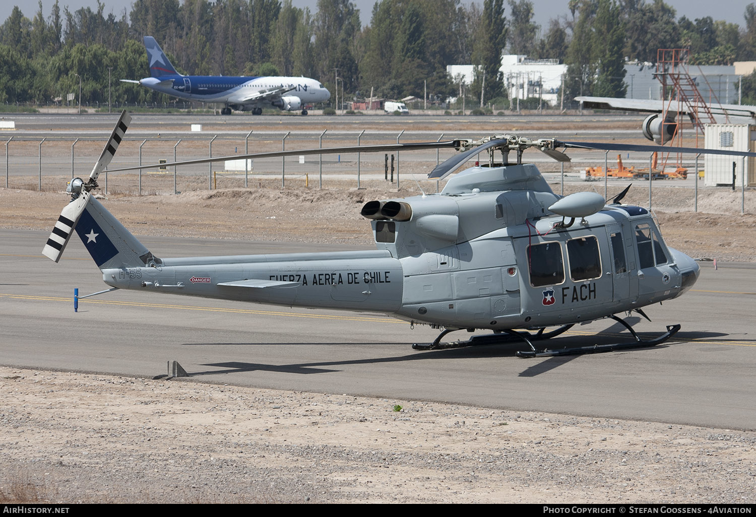 Aircraft Photo of H-55 | Bell 412EP | Chile - Air Force | AirHistory.net #193966