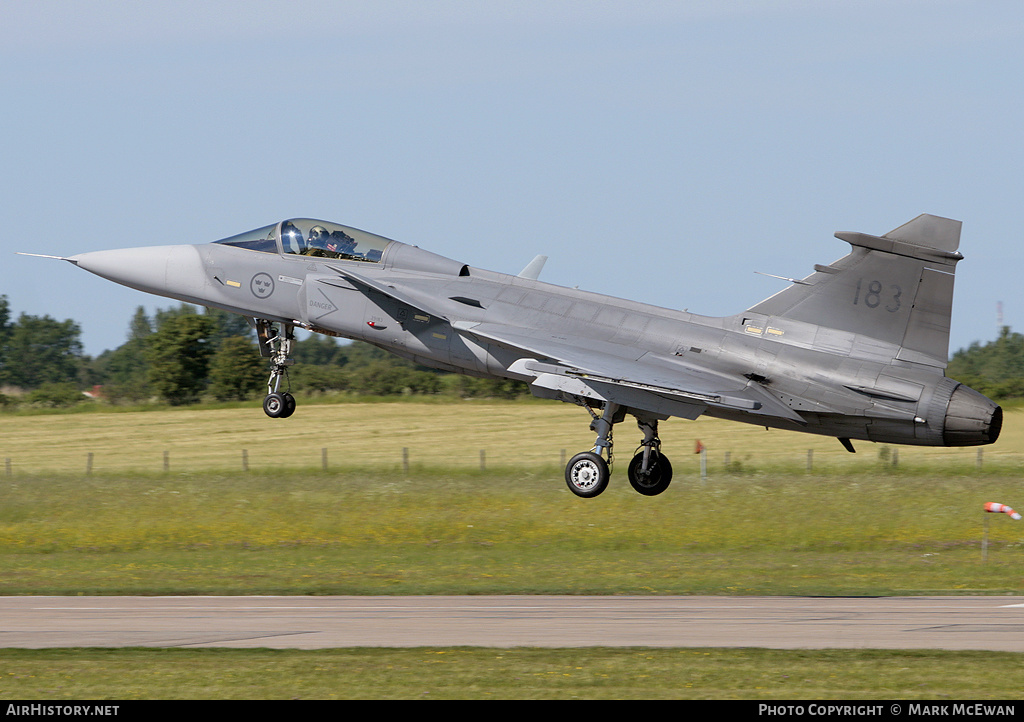 Aircraft Photo of 39183 | Saab JAS 39A Gripen | Sweden - Air Force | AirHistory.net #193970