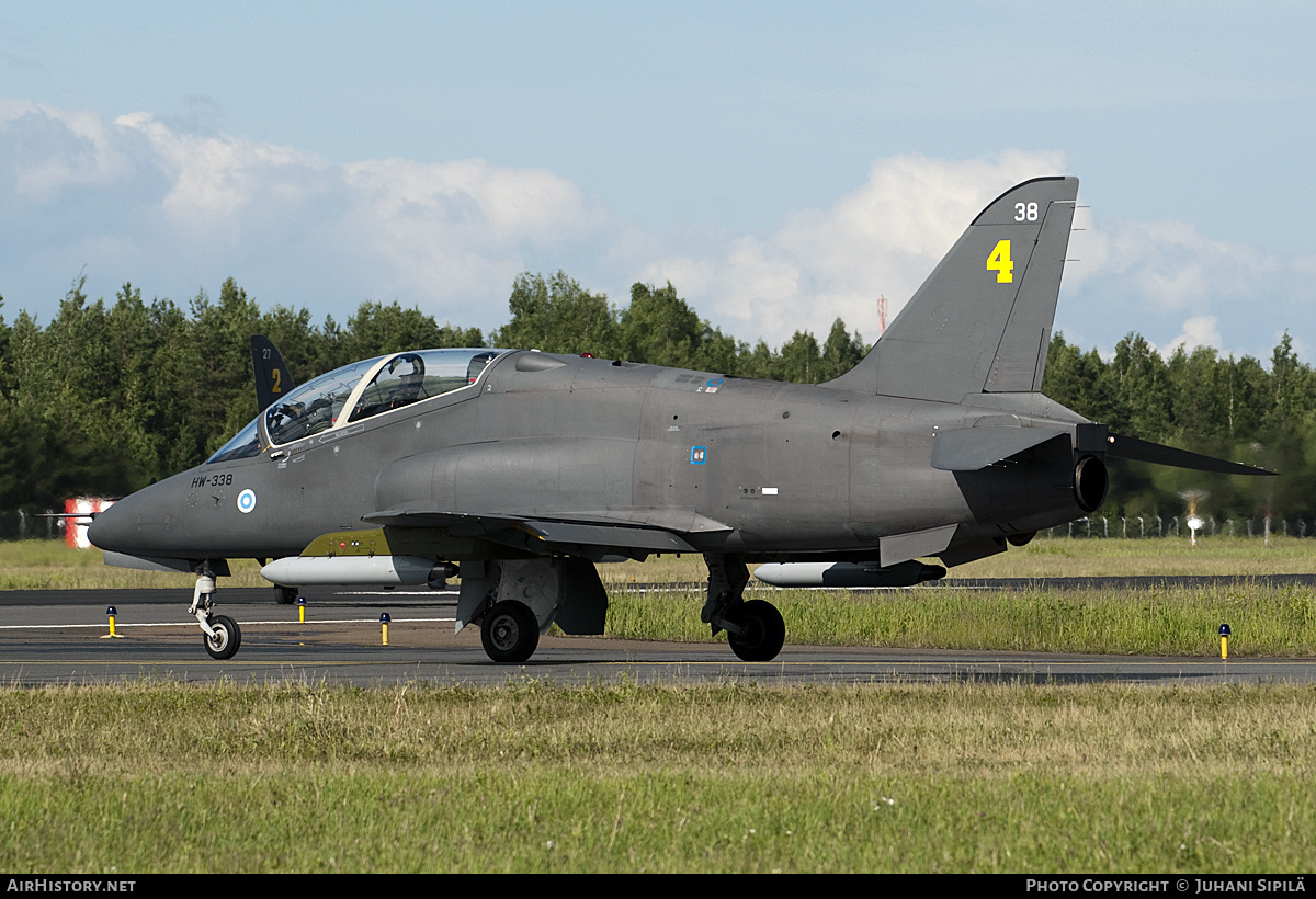 Aircraft Photo of HW-338 | British Aerospace Hawk 51 | Finland - Air Force | AirHistory.net #193997