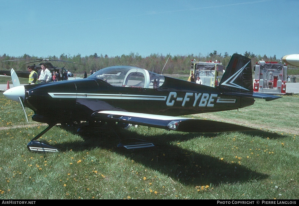 Aircraft Photo of C-FYBE | Van's RV-6A | AirHistory.net #194006