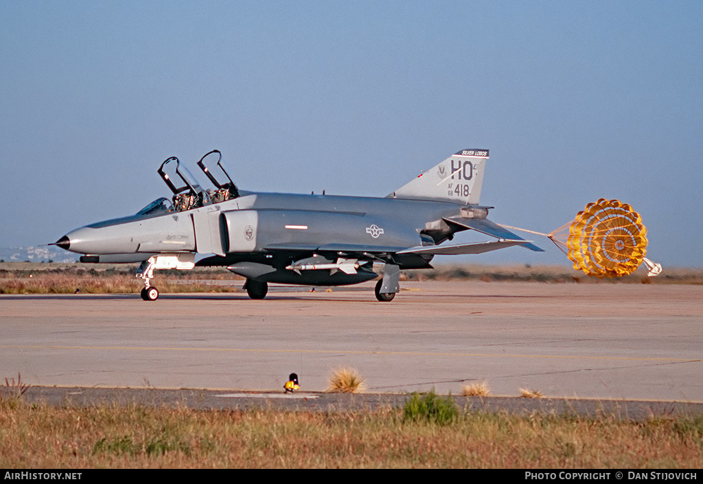 Aircraft Photo of 68-0418 / AF68-418 | McDonnell Douglas F-4E Phantom II | USA - Air Force | AirHistory.net #194013