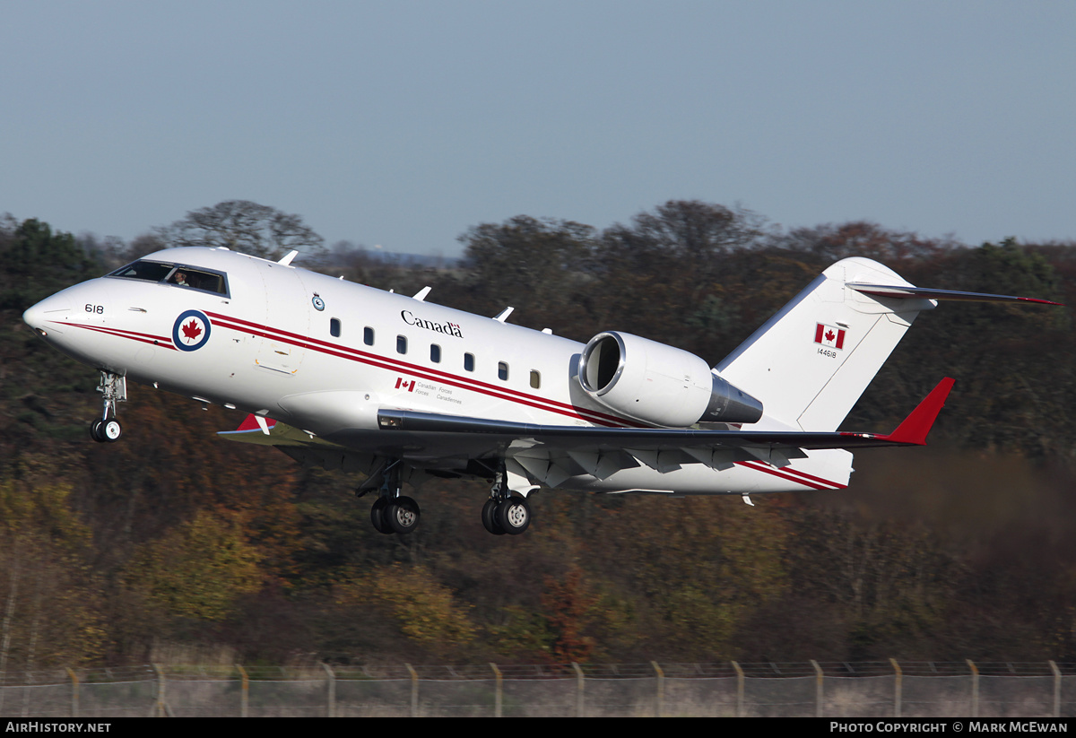 Aircraft Photo of 144618 | Bombardier CC-144C Challenger (604/CL-600-2B16) | Canada - Air Force | AirHistory.net #194019