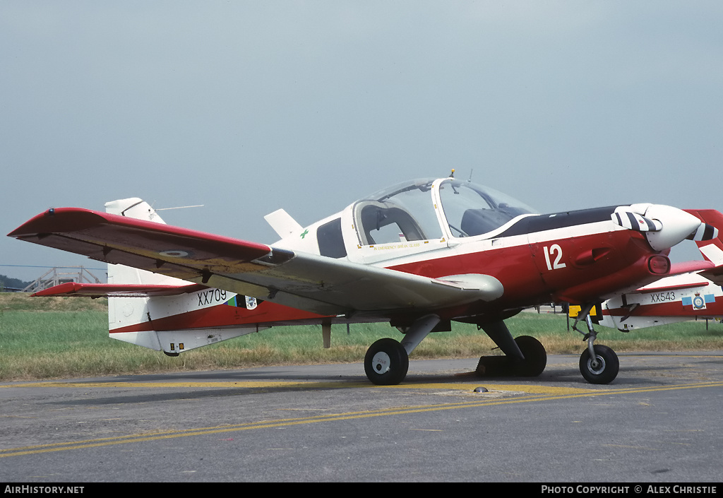 Aircraft Photo of XX709 | Scottish Aviation Bulldog T1 | UK - Air Force | AirHistory.net #194023