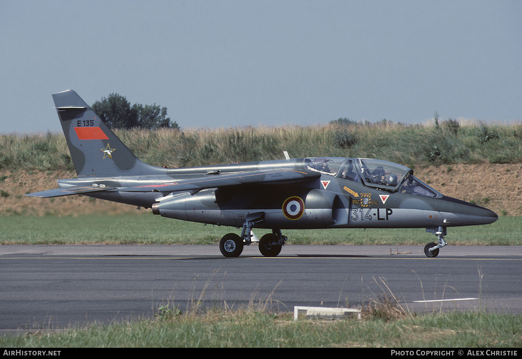 Aircraft Photo of E135 | Dassault-Dornier Alpha Jet E | France - Air Force | AirHistory.net #194025