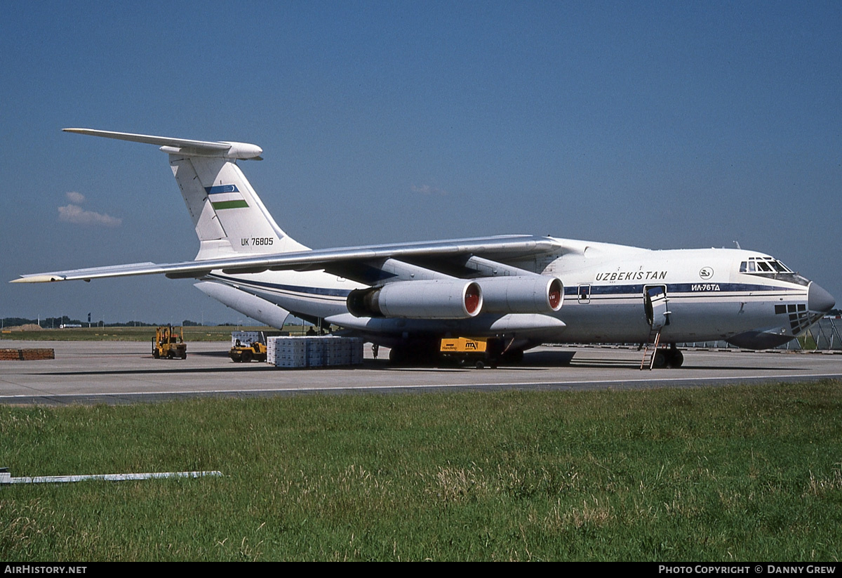Aircraft Photo of UK-76805 | Ilyushin Il-76TD | Uzbekistan Airways | AirHistory.net #194036