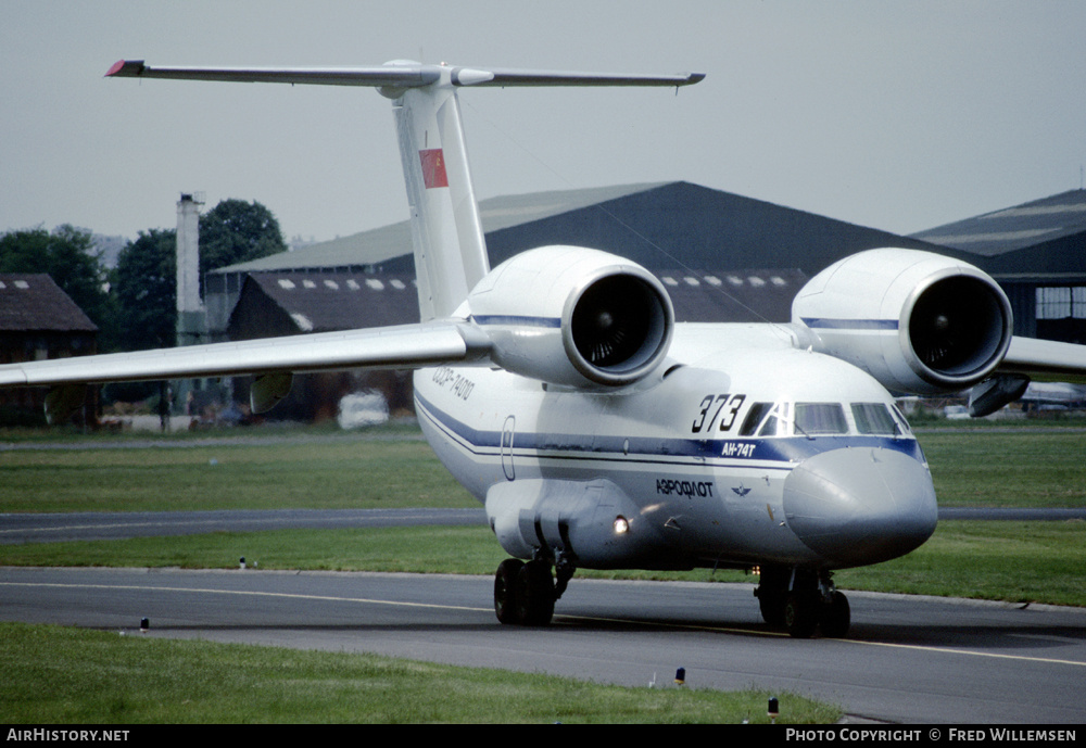 Aircraft Photo of CCCP-74010 | Antonov An-74T | Aeroflot | AirHistory.net #194057