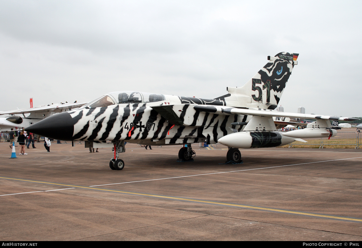 Aircraft Photo of 4657 | Panavia Tornado ECR | Germany - Air Force | AirHistory.net #194090