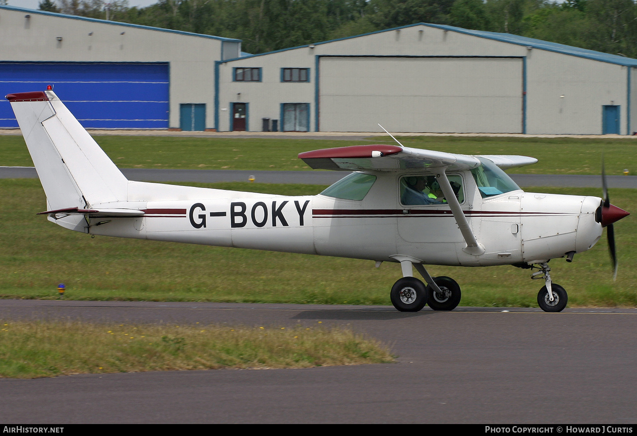 Aircraft Photo of G-BOKY | Cessna 152 | AirHistory.net #194097