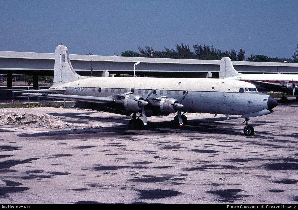 Aircraft Photo of TG-SAS | Douglas C-118A Liftmaster (DC-6A) | AirHistory.net #194113
