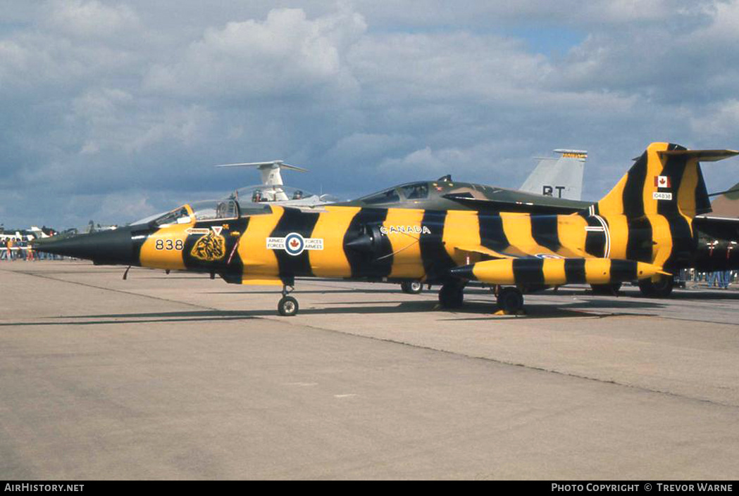 Aircraft Photo of 104838 | Canadair CF-104 Starfighter | Canada - Air Force | AirHistory.net #194119