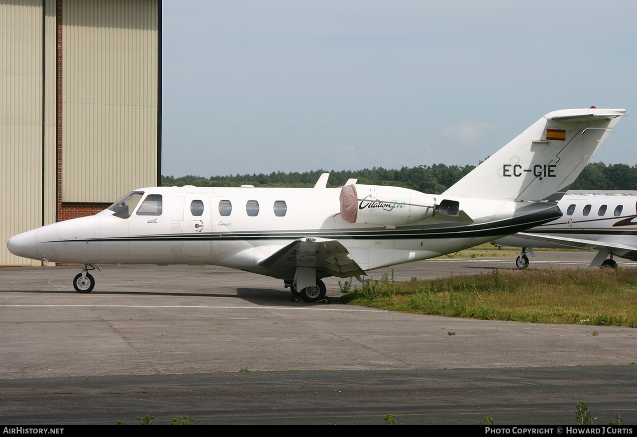 Aircraft Photo of EC-GIE | Cessna 525 CitationJet | AirHistory.net #194137