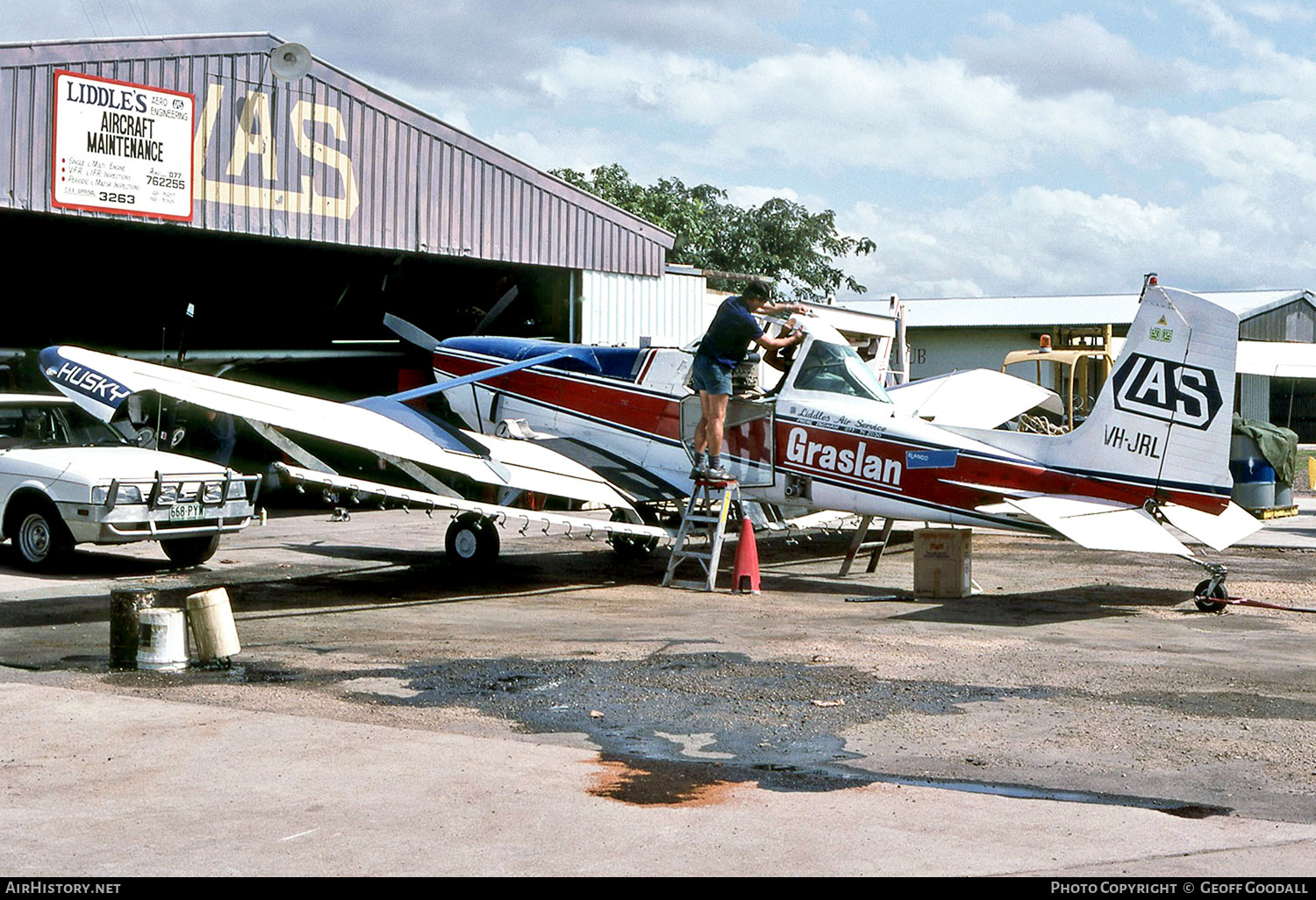 Aircraft Photo of VH-JRL | Cessna T188C Ag Husky | Liddles Air Services | AirHistory.net #194150