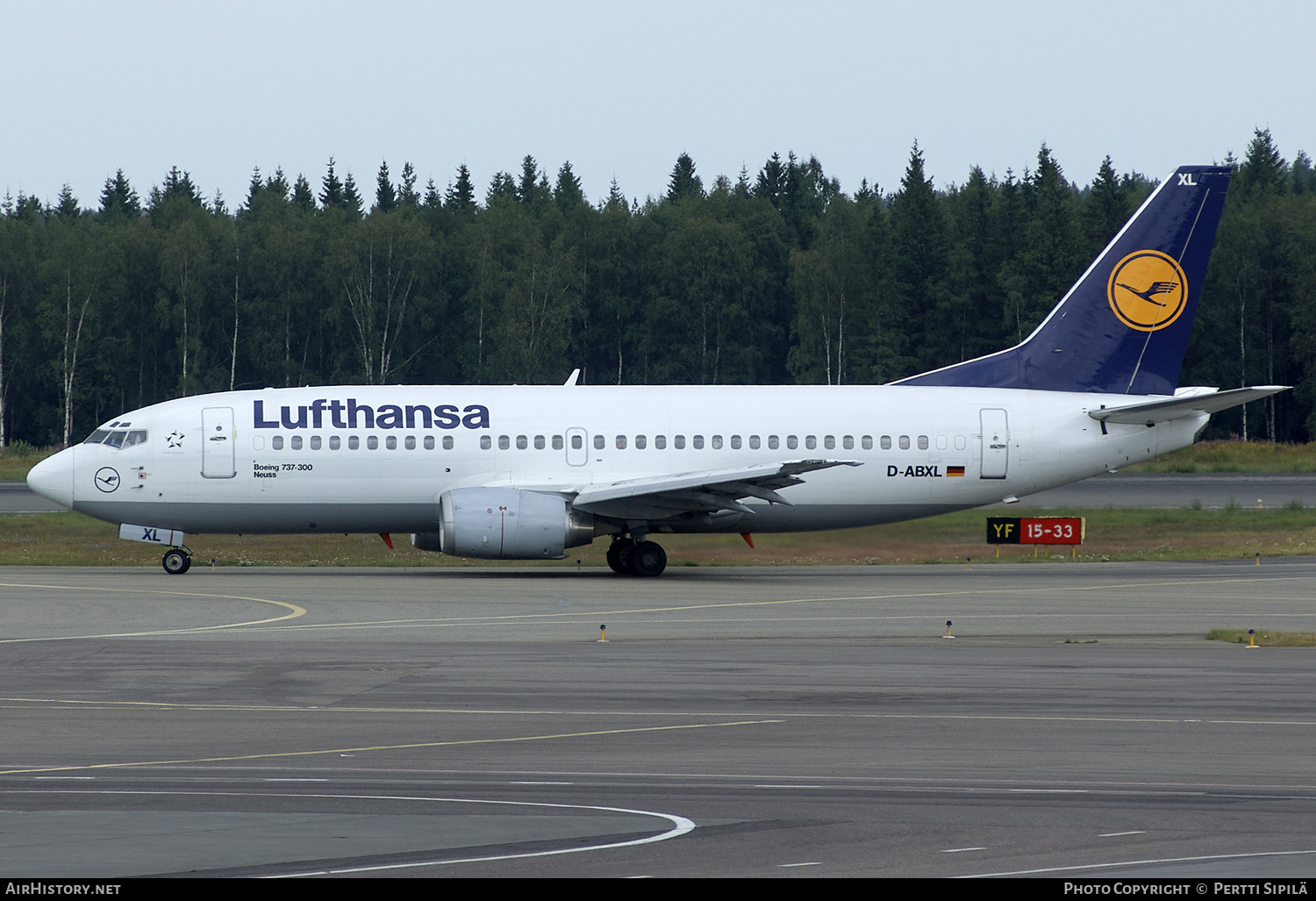 Aircraft Photo of D-ABXL | Boeing 737-330 | Lufthansa | AirHistory.net #194162