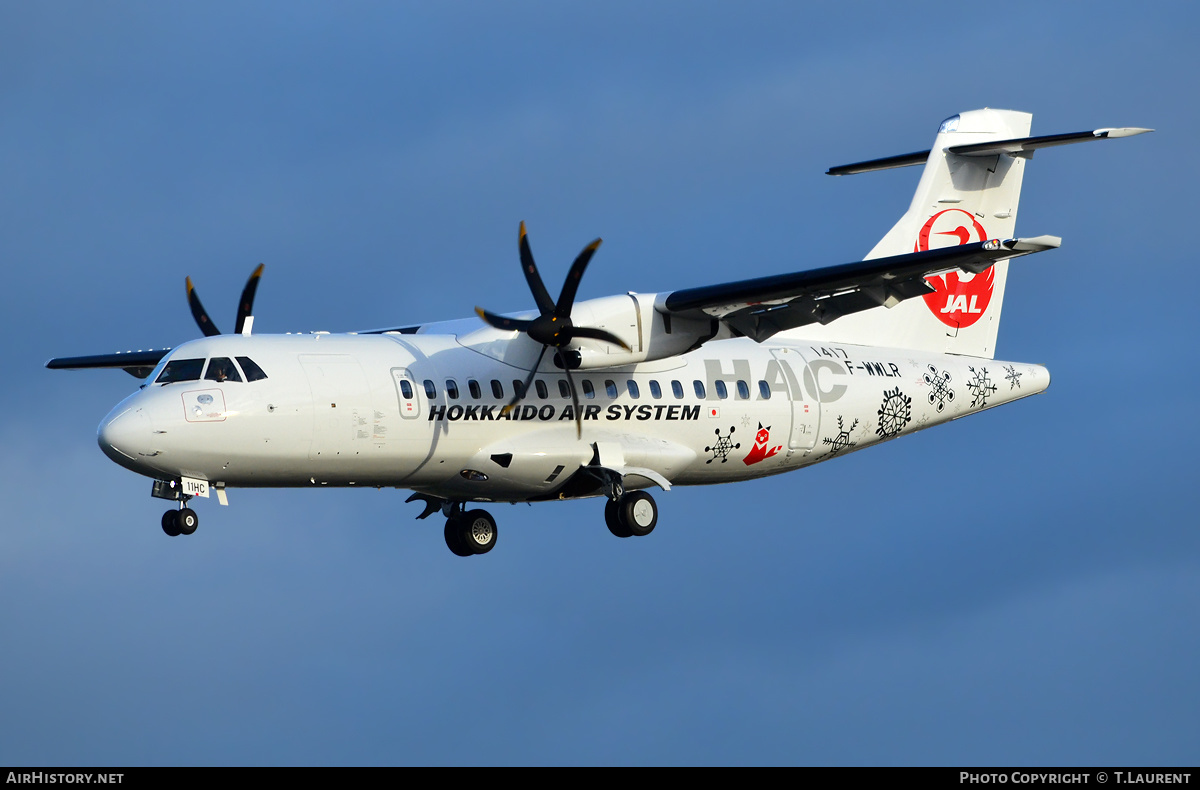 Aircraft Photo of F-WWLR | ATR ATR-42-600 | Hokkaido Air System - HAC | AirHistory.net #194165