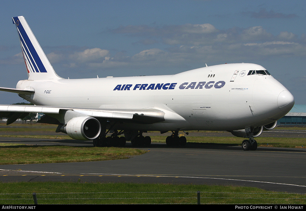 Aircraft Photo of F-GIUC | Boeing 747-428F/ER/SCD | Air France Cargo | AirHistory.net #194166