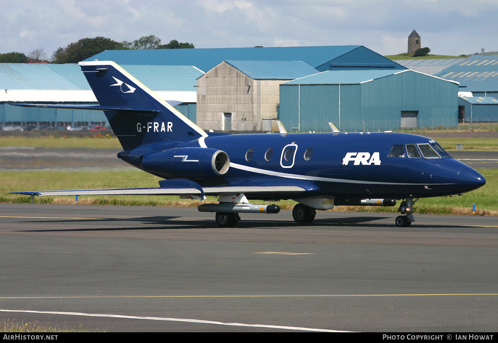 Aircraft Photo of G-FRAR | Dassault Falcon 20D | FRA Aviation | AirHistory.net #194169