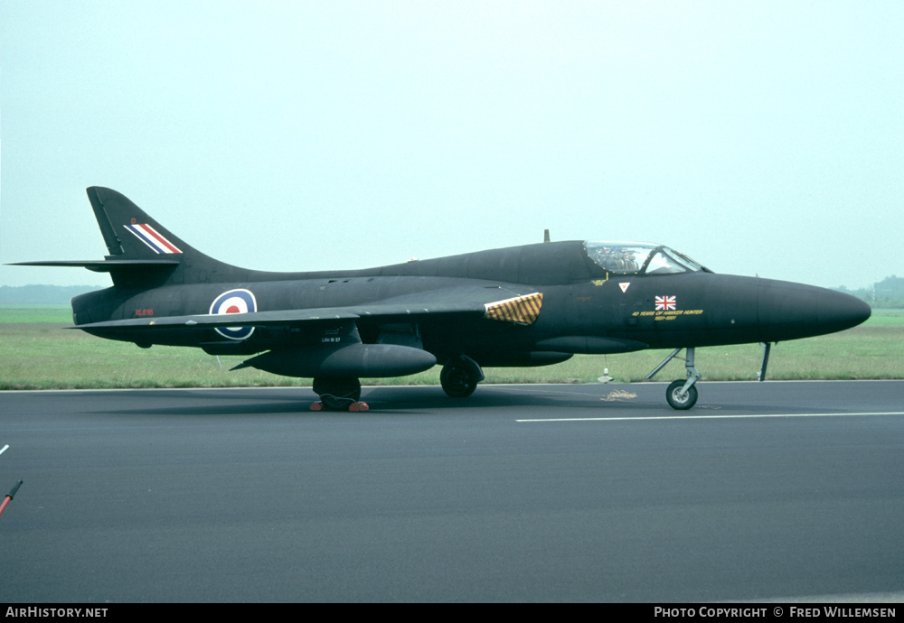 Aircraft Photo of XL616 | Hawker Hunter T7A | UK - Air Force | AirHistory.net #194174