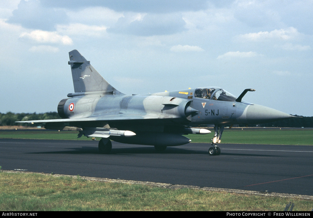 Aircraft Photo of 42 | Dassault Mirage 2000C | France - Air Force | AirHistory.net #194183