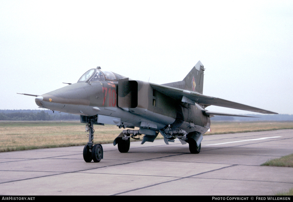 Aircraft Photo of 710 | Mikoyan-Gurevich MiG-23BN | East Germany - Air Force | AirHistory.net #194188