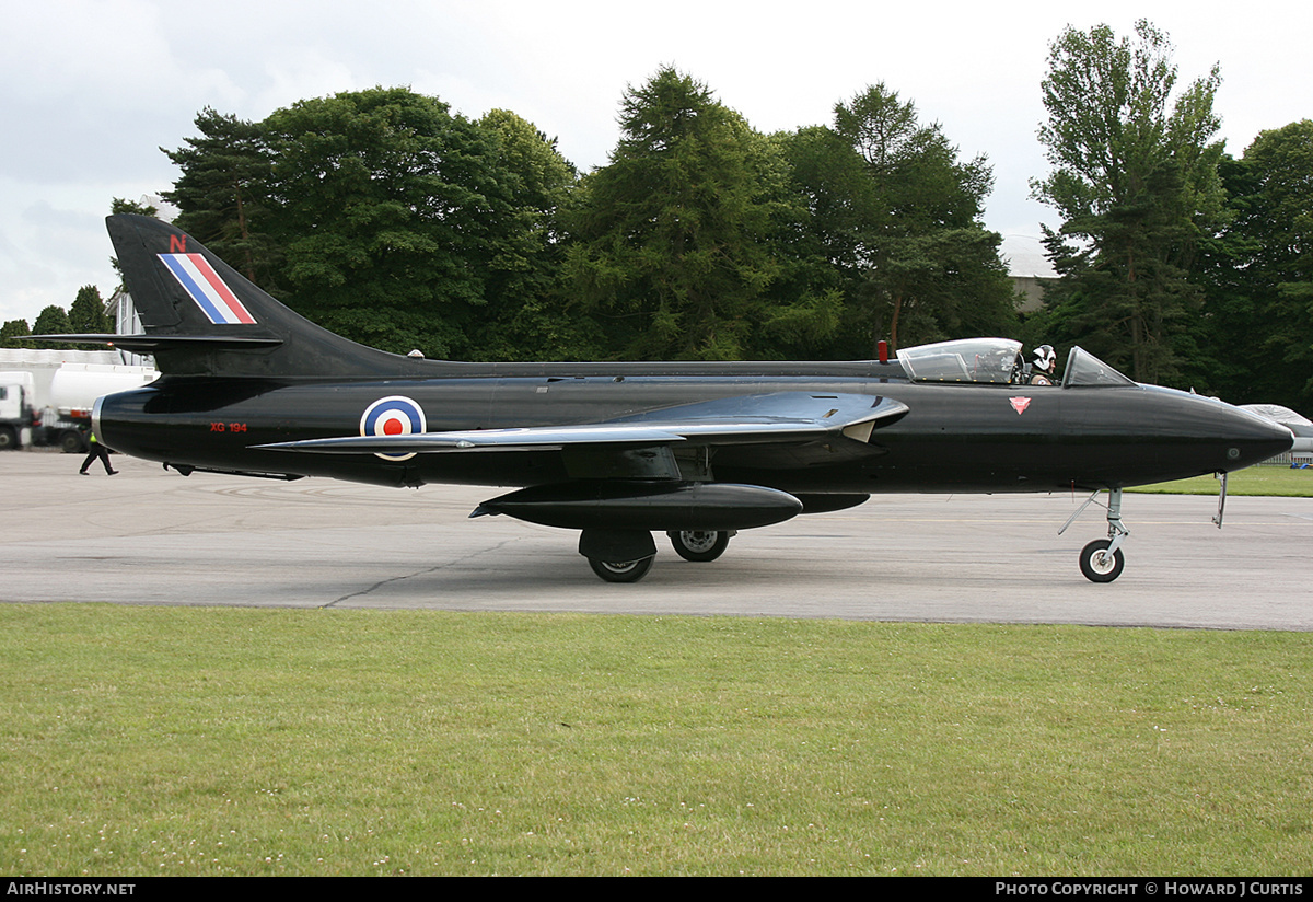 Aircraft Photo of G-PRII / XG194 | Hawker Hunter PR11 | UK - Air Force | AirHistory.net #194227