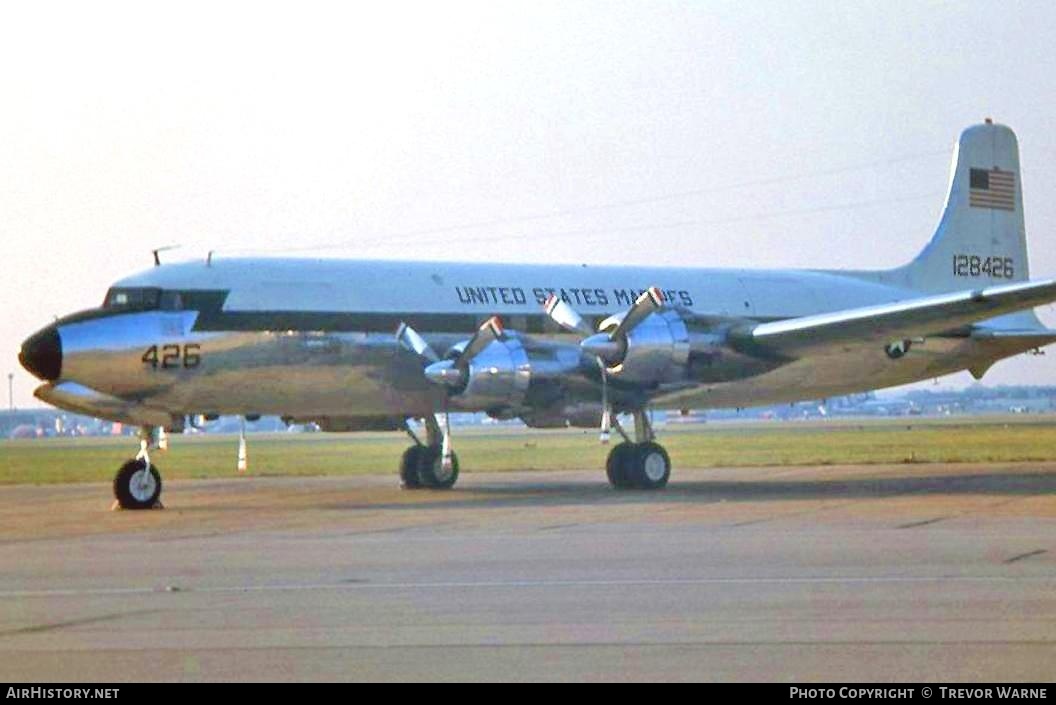 Aircraft Photo of 128426 | Douglas C-118B Liftmaster (DC-6A) | USA - Marines | AirHistory.net #194233