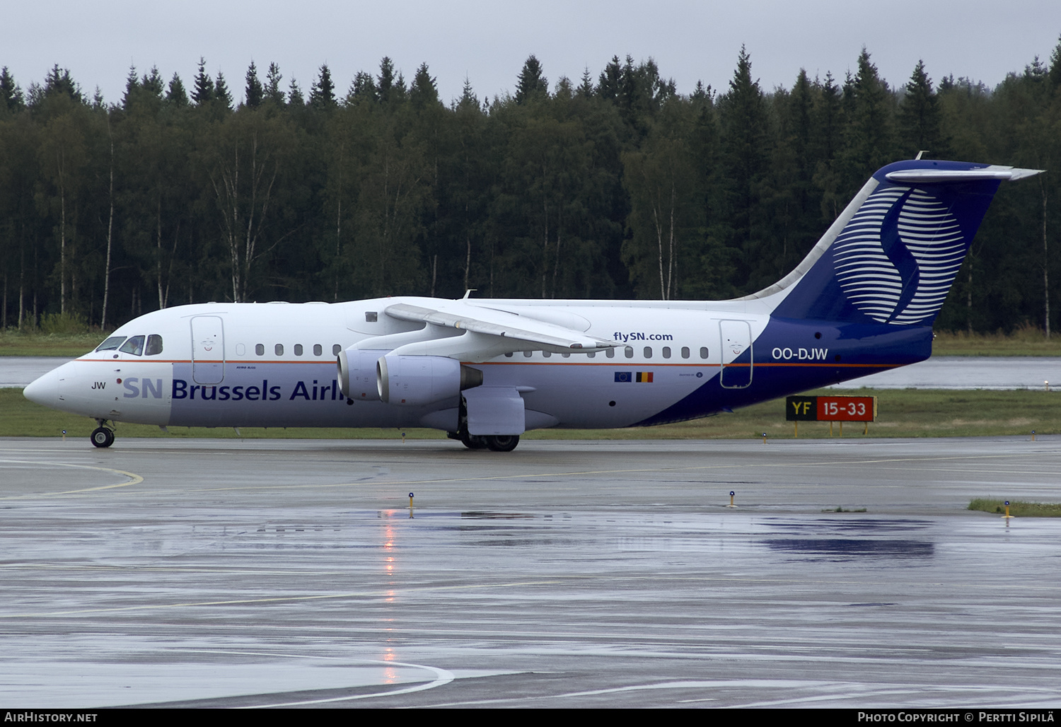 Aircraft Photo of OO-DJW | British Aerospace Avro 146-RJ85 | SN Brussels Airlines | AirHistory.net #194241