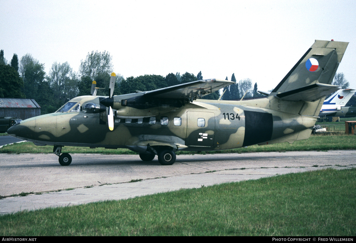 Aircraft Photo of 1134 | Let L-410T Turbolet | Czechoslovakia - Air Force | AirHistory.net #194249