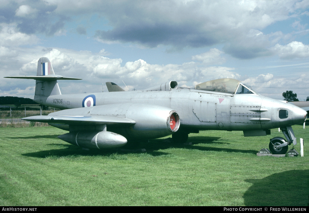 Aircraft Photo of VZ608 | Gloster Meteor FR9 | UK - Air Force | AirHistory.net #194254