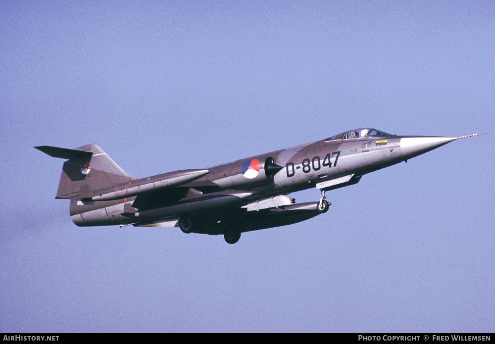 Aircraft Photo of D-8047 | Lockheed F-104G Starfighter | Netherlands - Air Force | AirHistory.net #194285