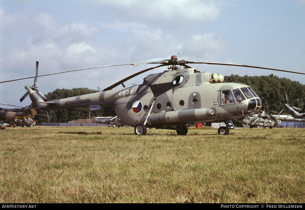 Aircraft Photo of 0839 | Mil Mi-17 | Czechoslovakia - Air Force | AirHistory.net #194288