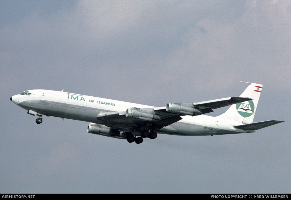 Aircraft Photo of OD-AGO | Boeing 707-321C | TMA of Lebanon - Trans Mediterranean Airways | AirHistory.net #194293