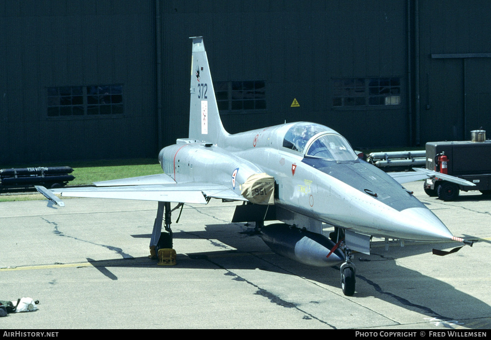 Aircraft Photo of 372 | Northrop F-5A Freedom Fighter | Norway - Air Force | AirHistory.net #194302