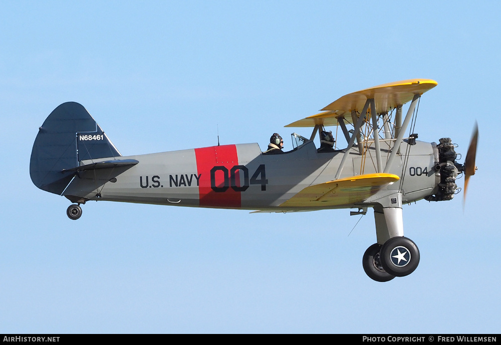 Aircraft Photo of N68461 | Boeing PT-13D Kaydet (E75) | USA - Navy | AirHistory.net #194326
