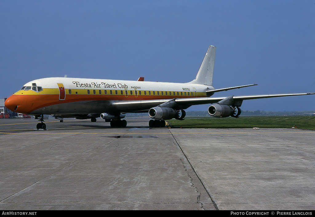 Aircraft Photo of N8015U | Douglas DC-8-21 | Fiesta Air Travel Club | AirHistory.net #194341