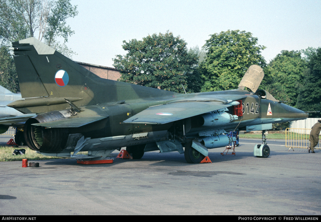 Aircraft Photo of 9142 | Mikoyan-Gurevich MiG-23BN | Czechoslovakia - Air Force | AirHistory.net #194359