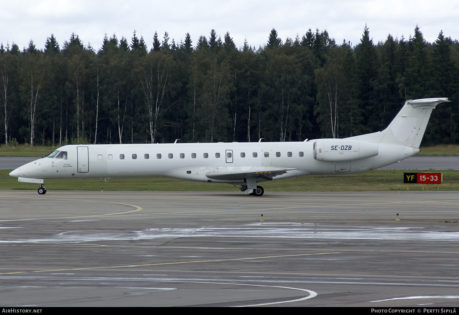 Aircraft Photo of SE-DZB | Embraer ERJ-145EP (EMB-145EP) | City Airline | AirHistory.net #194363