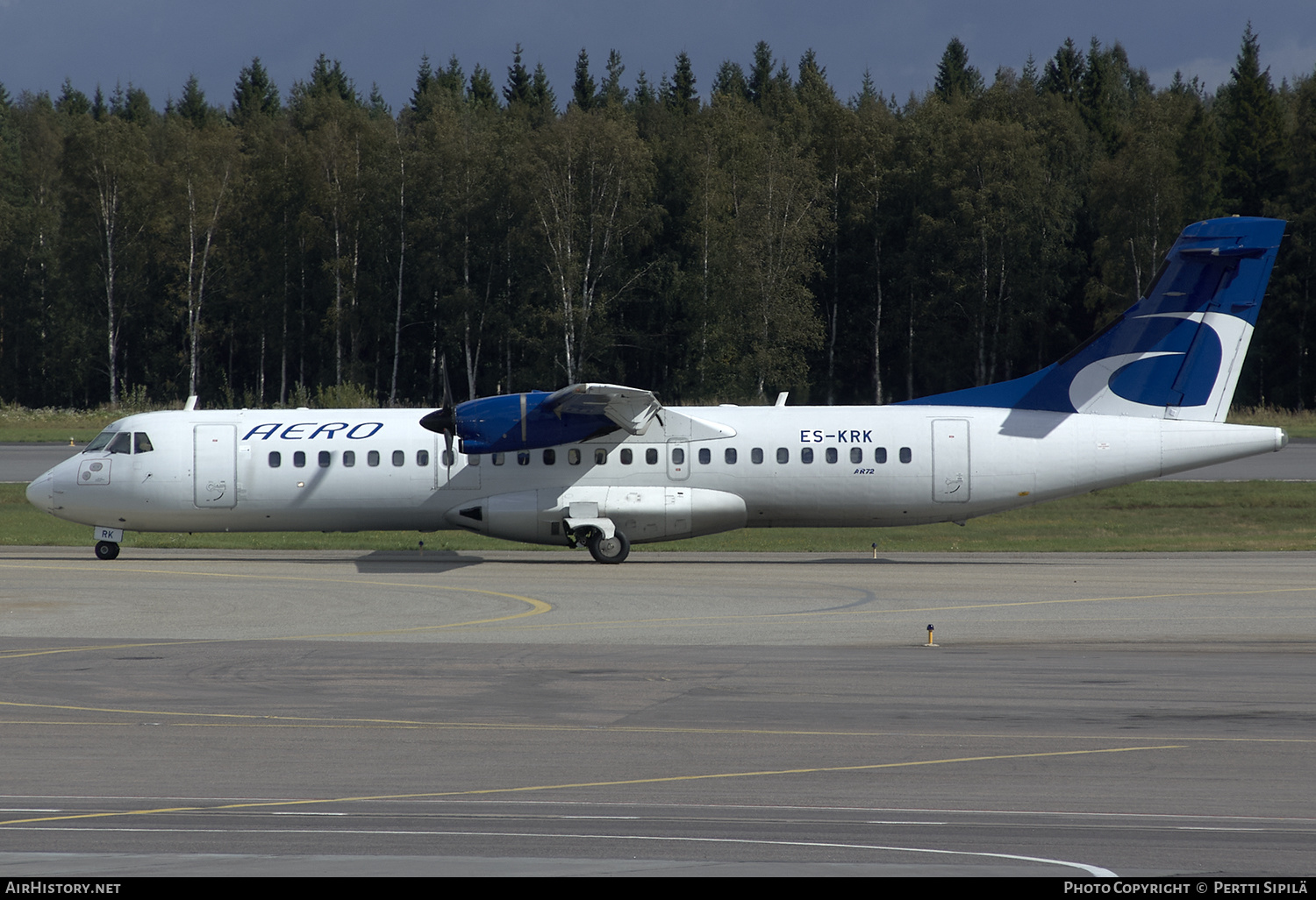 Aircraft Photo of ES-KRK | ATR ATR-72-201 | Aero Airlines | AirHistory.net #194370