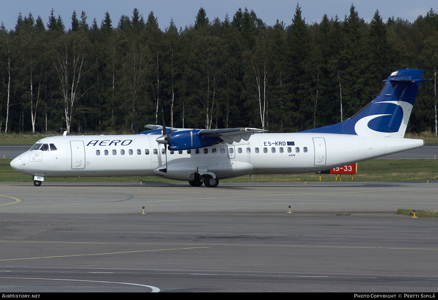 Aircraft Photo of ES-KRD | ATR ATR-72-201 | Aero Airlines | AirHistory.net #194380