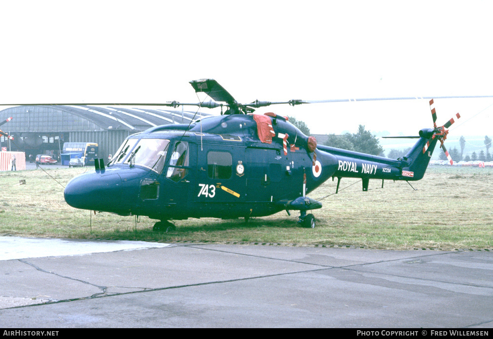 Aircraft Photo of XZ234 | Westland WG-13 Lynx HAS2 | UK - Navy | AirHistory.net #194390